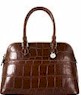 Dooney and Bourke Croco Large Zip Zip