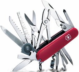 See Swiss Army Knives...